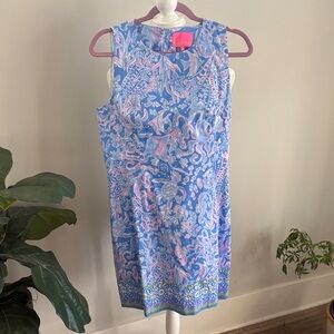 Lilly Pulitzer Blue and Pink Dress